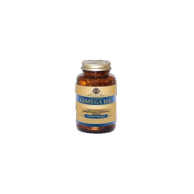 Solgar Advanced Omega D3 120 Perle Solgar Advanced Omega D3 120 Perle