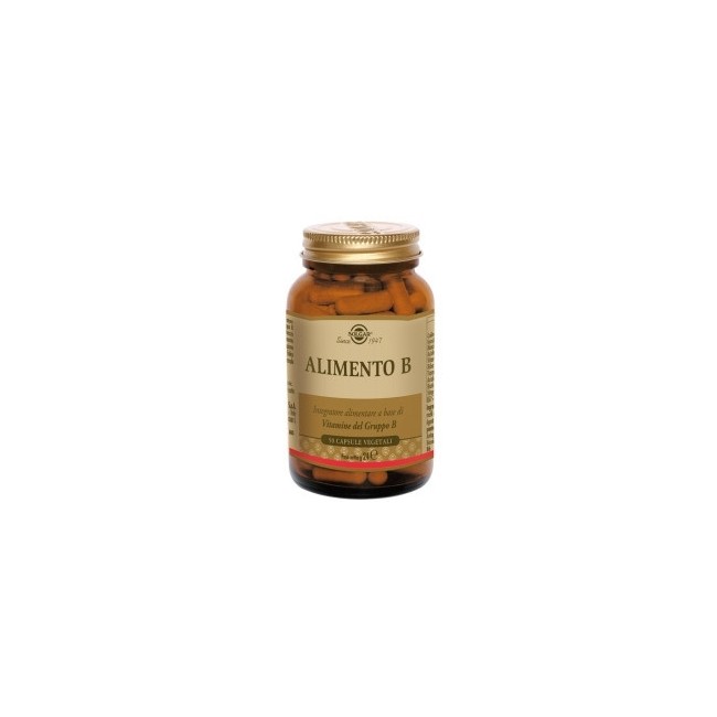 Solgar Alimento B 50 Capsule Vitamine Gruppo B 6 Pezzi Solgar Alimento B 50 Capsule Vitamine Gruppo B 6 Pezzi
