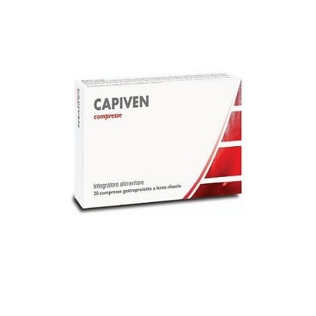 Capiven 20 Compresse Gastroprotette A Lento Rilascio 6 Pezzi Capiven 20 Compresse Gastroprotette A Lento Rilascio 6 Pezzi