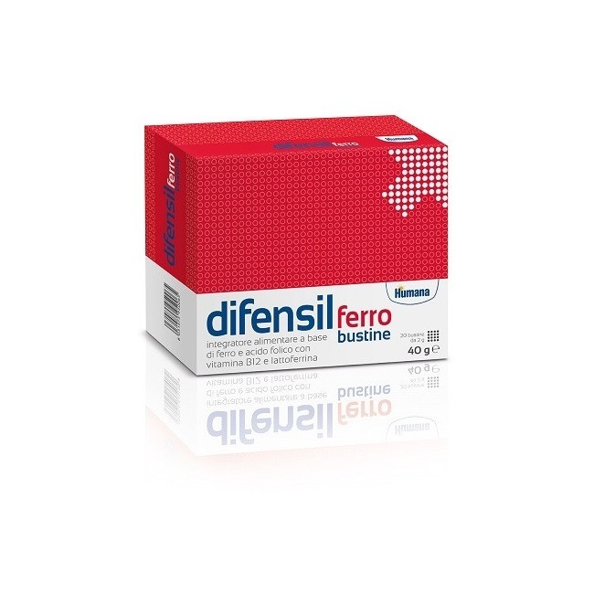 Difensil Ferro Bustine 20 Bustine 2 G 6 Pezzi