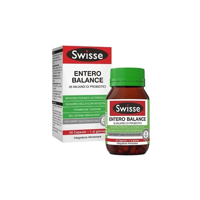 Swisse Entero Balance 20 Capsule 6 Pezzi