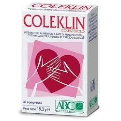 ABC Trading Coleklin Colesterolo 30 Compresse integratore alimentare