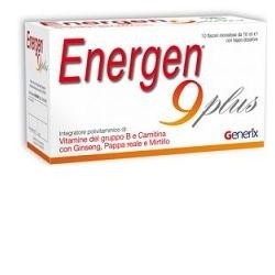 Energen 9 Plus 10 Flaconi 10ml 6 Pezzi