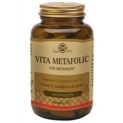 Solgar Vita Metafolic 50 Tavolette 6 Pezzi