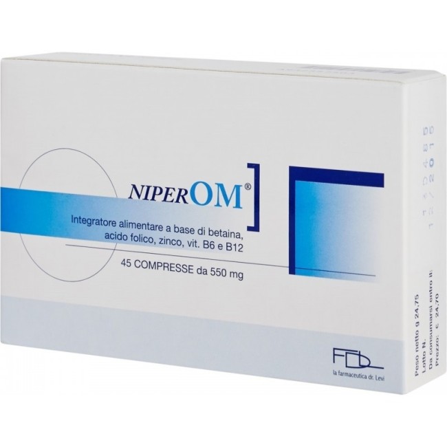 Niperom 45 Compresse 6 Pezzi Niperom 45 Compresse 6 Pezzi