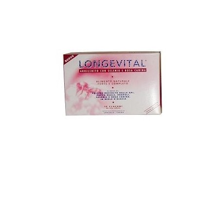 Longevital Forte 15 Flaconcini 30g 6 Pezzi