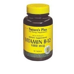 Nature's Plus Vitamina B12 1000 Mcg 90 Tavolette 6 Pezzi