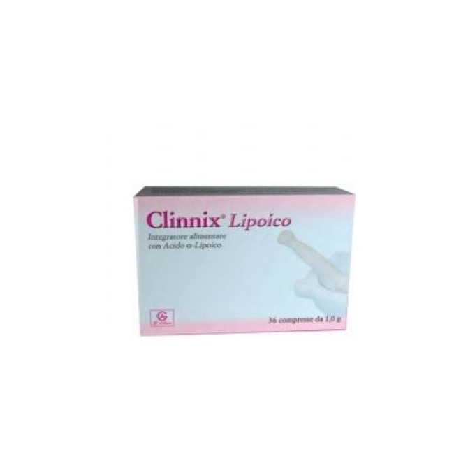 Clinnix Lipoico 36 Compresse 6 Pezzi Clinnix Lipoico 36 Compresse 6 Pezzi