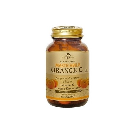 Solgar Orange C 90 Tavolette Masticabili 6 Pezzi Solgar Orange C 90 Tavolette Masticabili 6 Pezzi