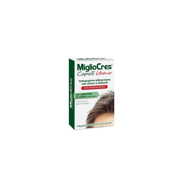 Migliocres Capelli Uomo 60 Capsule 6 Pezzi