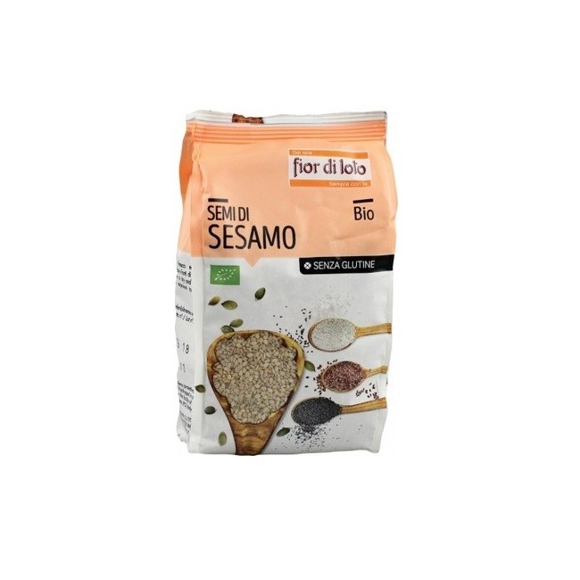 Fior Di Loto Semi Di Sesamo Biologico 400g Fior Di Loto Semi Di Sesamo Biologico 400g