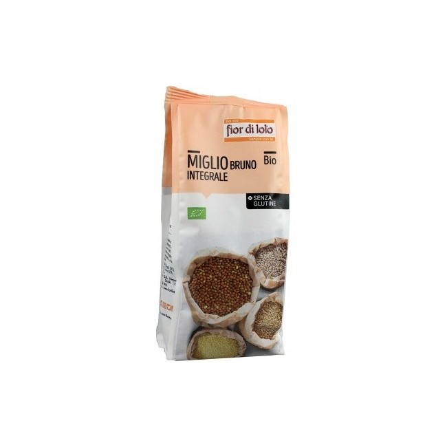 Fior Di Loto Miglio Bruno Biologico 400g Fior Di Loto Miglio Bruno Biologico 400g