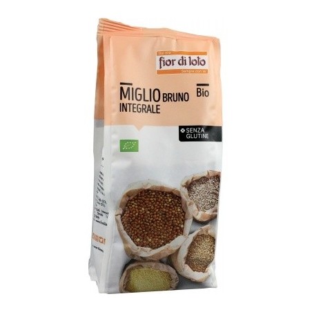 Fior Di Loto Miglio Bruno Biologico 400g Fior Di Loto Miglio Bruno Biologico 400g