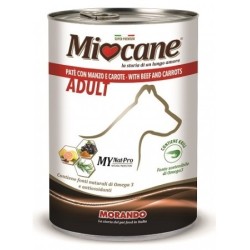 Morando Miocane Umido Patè Manzo Carote 400g