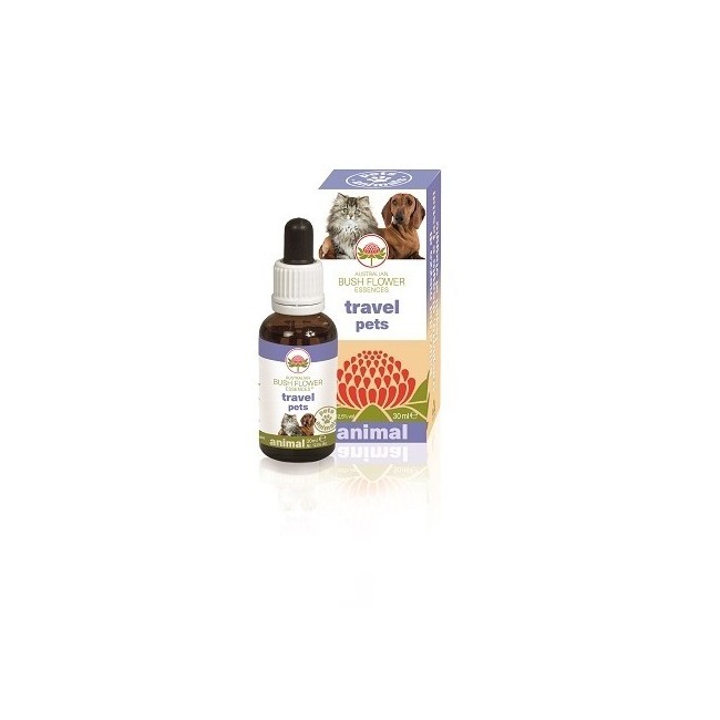 Australian Bush Flower Travel Pets 30ml Australian Bush Flower Travel Pets 30ml
