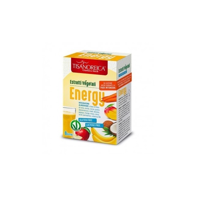 Tisanoreica Estratti Vegetali Energy 8 Bustine Tisanoreica Estratti Vegetali Energy 8 Bustine