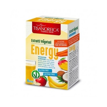 Tisanoreica Estratti Vegetali Energy 8 Bustine Tisanoreica Estratti Vegetali Energy 8 Bustine