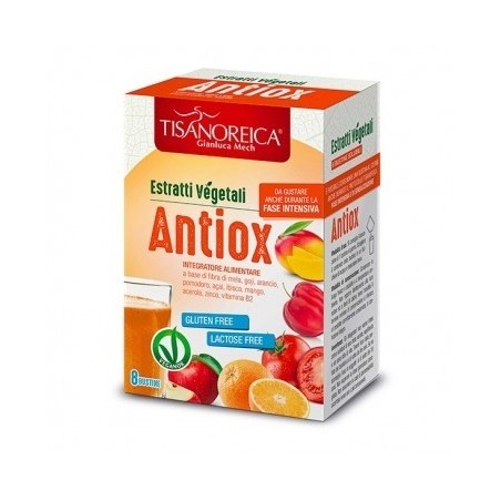 Tisanoreica Estratti Vegetali Antiox 8 Bustine Tisanoreica Estratti Vegetali Antiox 8 Bustine