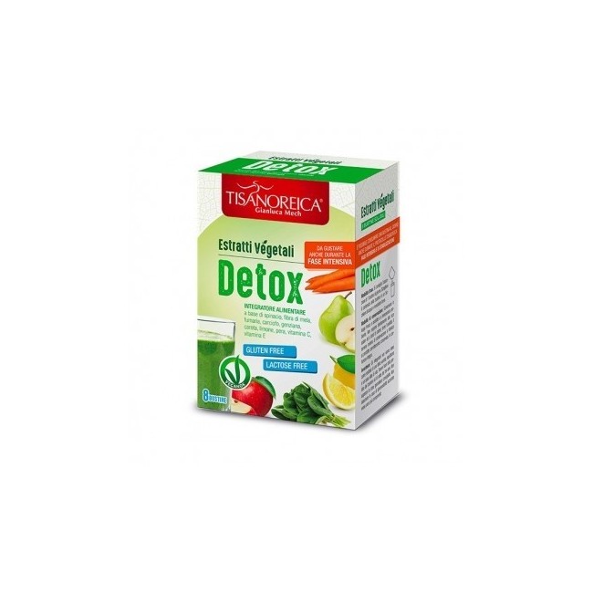 Tisanoreica Estratti Vegetali Detox 8 Bustine Tisanoreica Estratti Vegetali Detox 8 Bustine