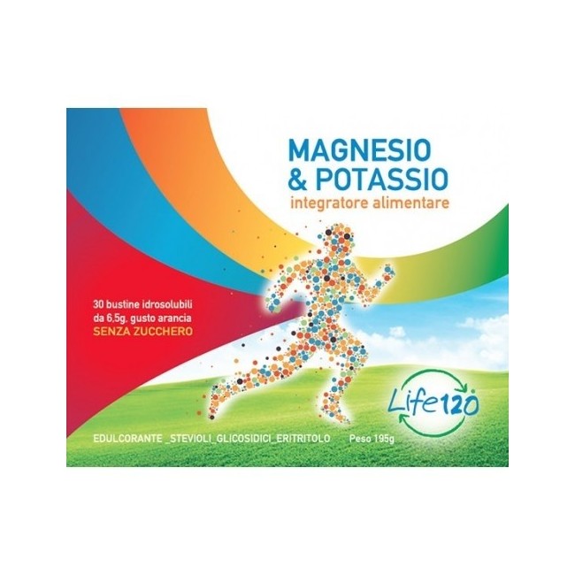 Life 120 Magnesio E Potassio 30 Bustine
