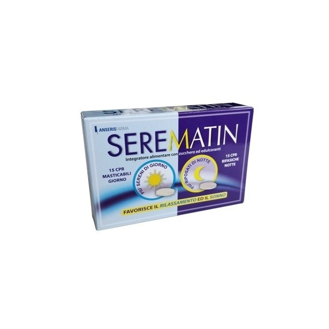 Anseris Farma Serematin 15+15 Compresse Anseris Farma Serematin 15+15 Compresse