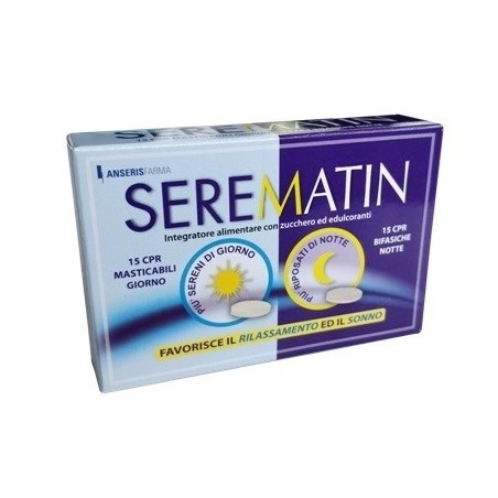 Anseris Farma Serematin 15+15 Compresse Anseris Farma Serematin 15+15 Compresse