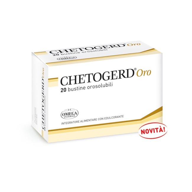 Omega Pharma Chetogerd Oro 20 Bustine Omega Pharma Chetogerd Oro 20 Bustine