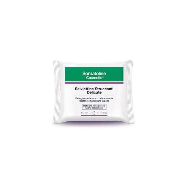 Somatoline Salviette Struccanti 20 Pezzi
