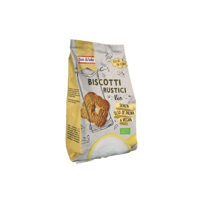 Fior Di Loto Biscotti Rustici Bio 350g Fior Di Loto Biscotti Rustici Bio 350g