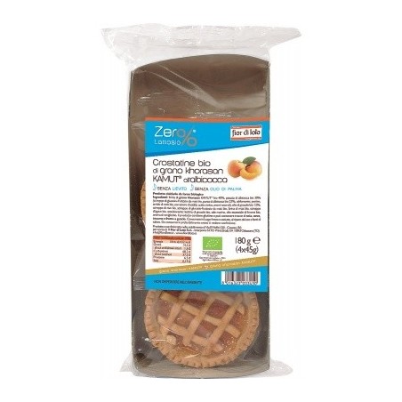 Fior Di Loto Crostatina Di Kamut All'albicocca Fior Di Loto Crostatina Di Kamut All'albicocca