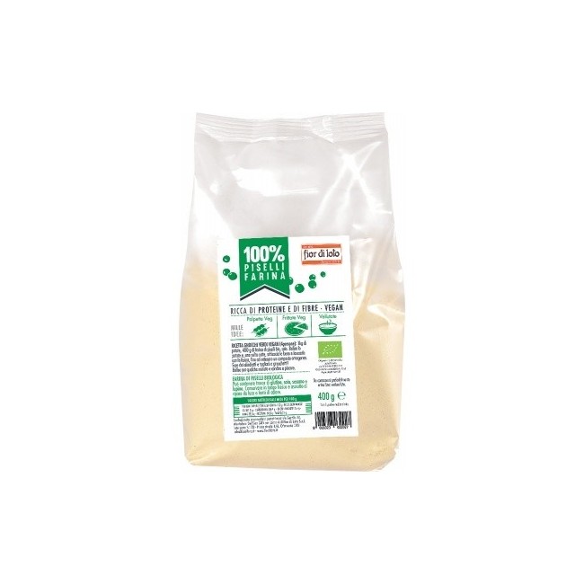 Fior Di Loto Farina Di Piselli Bio 400g Fior Di Loto Farina Di Piselli Bio 400g