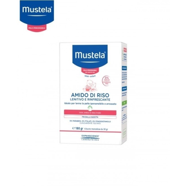 Mustela Amido Di Riso Lenitivo 180g Mustela Amido Di Riso Lenitivo 180g