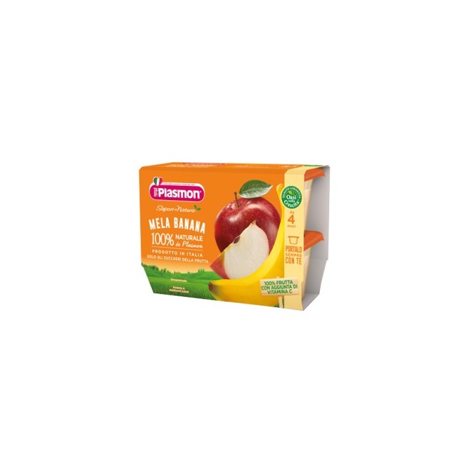 Plasmon Omogeneizzato Banana Mela 2x104g Plasmon Omogeneizzato Banana Mela 2x104g
