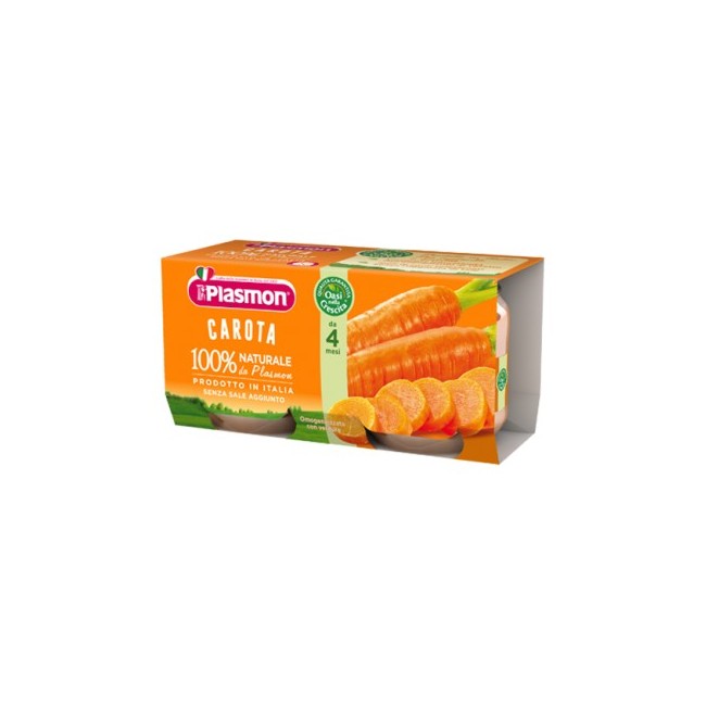 Plasmon Omogeneizzato Carota 2x80g