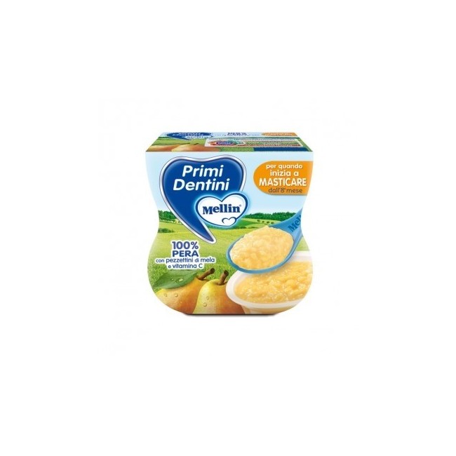 Mellin Primi Dentini Pera 2x100g Mellin Primi Dentini Pera 2x100g