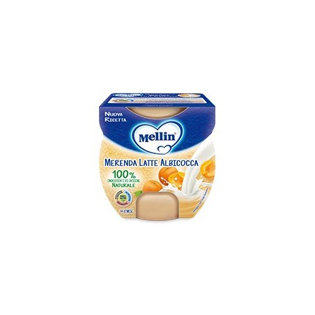 Mellin Merenda Latte E Albicocca 2x100g Mellin Merenda Latte E Albicocca 2x100g