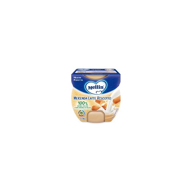 Mellin Merenda Latte E Biscotto 2x100g Mellin Merenda Latte E Biscotto 2x100g