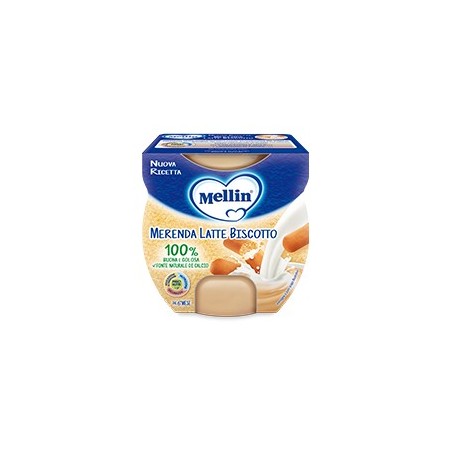Mellin Merenda Latte E Biscotto 2x100g Mellin Merenda Latte E Biscotto 2x100g