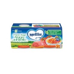 Mellin Primo Sugo Ragù Di Vitello 2x80g