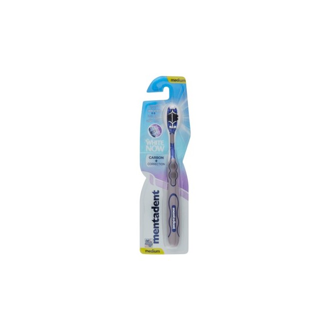 Mentadent Spazzolino White Now Carbon Correction Mentadent Spazzolino White Now Carbon Correction