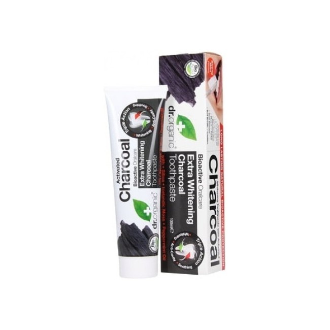 Dr. Organic Charcoal Toothpaste 100ml Dr. Organic Charcoal Toothpaste 100ml