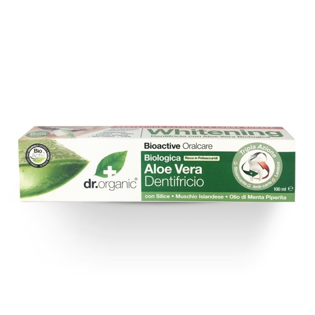 Dr. Organic Aloe Dentifricio 100g Dr. Organic Aloe Dentifricio 100g