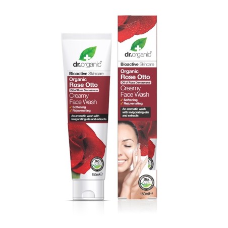 Dr. Organic Rosa Face Wash 150ml