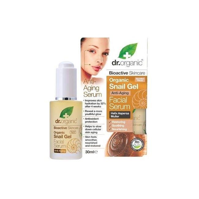 Dr. Organic Snail Facial Serum 30ml Dr. Organic Snail Facial Serum 30ml