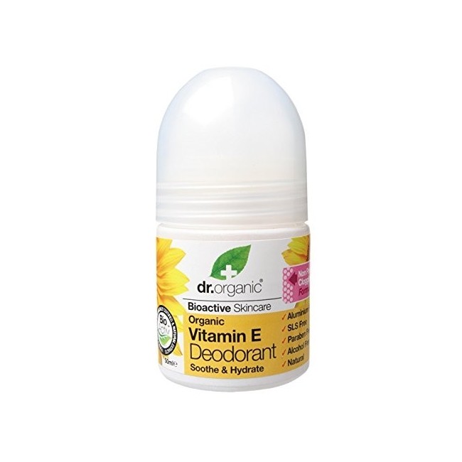 Dr. Organic Vitamin E Deodorant 50ml Dr. Organic Vitamin E Deodorant 50ml