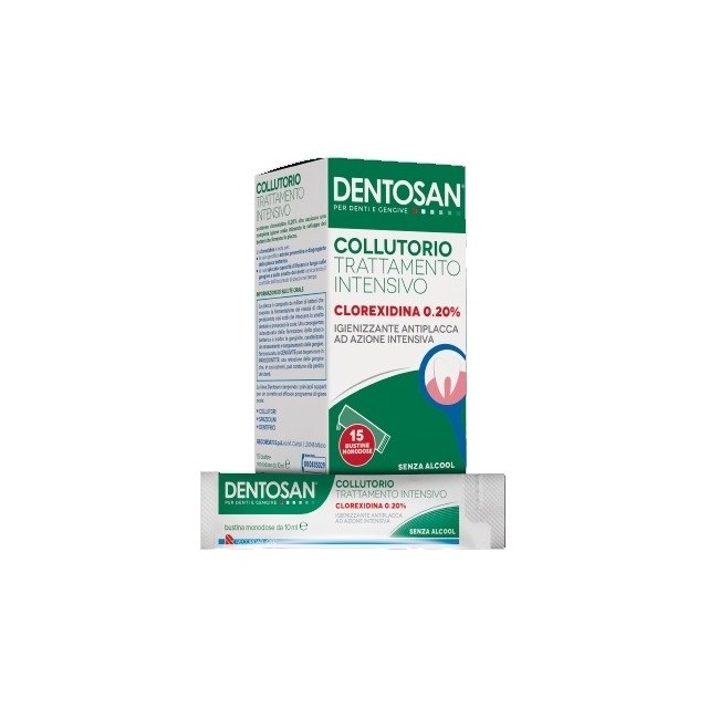 Dentosan Collutorio Monodose 0,20% 15 Bustine Dentosan Collutorio Monodose 0,20% 15 Bustine