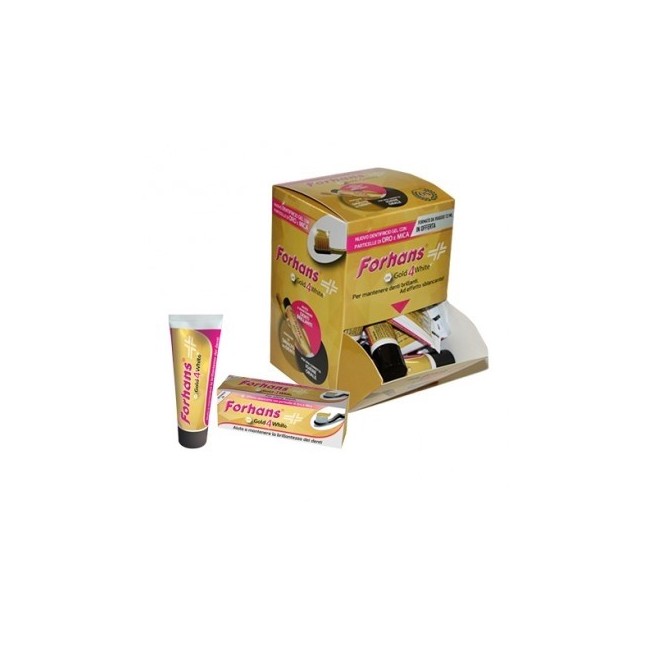 Forhans Gold 4 White Dentifricio 75ml Forhans Gold 4 White Dentifricio 75ml