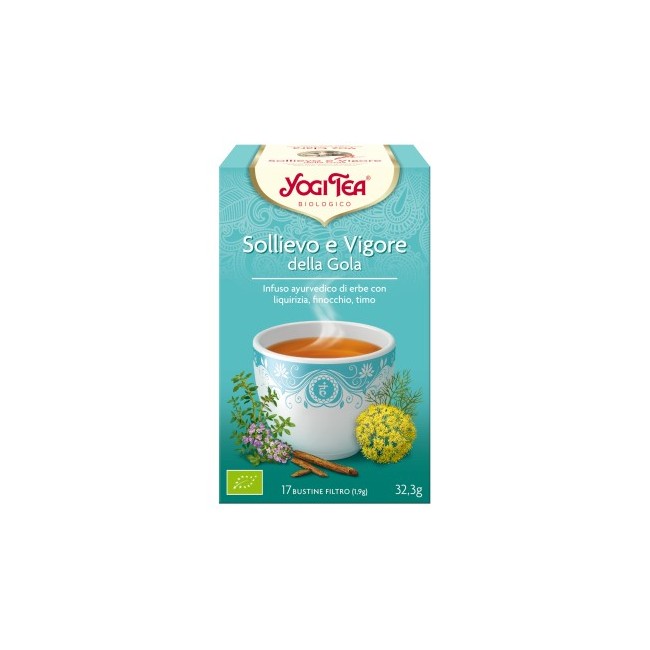 Yogi Tea Sollievo E Vigore Gola 30,6g Yogi Tea Sollievo E Vigore Gola 30,6g