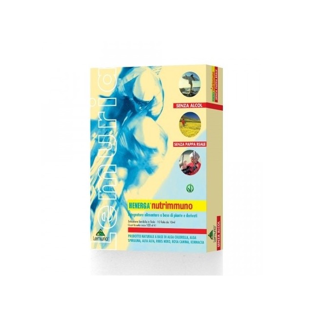 Lemuria Henerga Nutrimmuno 10 Flaconcini Lemuria Henerga Nutrimmuno 10 Flaconcini