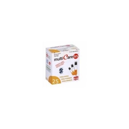 Multicare In Strisce Trigliceridi 25 Strisce